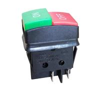 KCD2 On Off Pushbutton Switches for Car Washer 2 Positions 4 Pins 16A 125/250V HY52, 2-Pack IDGTTLDF