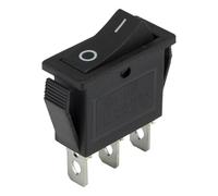 KCD3-102 Perforate 26 X 11 Mm 3 Pin ON - ON Rocker Power Switch 5Pcs