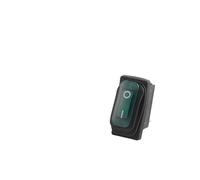 KCD3 35x17.5mm 2/3Pin Waterproof Rocker Switch 15A 250V/20A 125V Electrical Equipment With Light Boat Power Rocker Switch IDGTTLDF(3Pin Green Light)