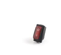 KCD3 35x17.5mm Waterproof Rocker Switch ON-OFF 2/3Pin Electrical Equipment With Light 15A 250V/20A 125V Boat Power Rocker Switch IDGTTLDF(3Pin Red Light)