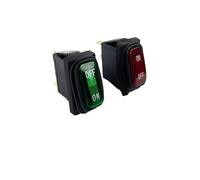 KCD3 3pin ON/OFF 15A 250V / 20A 125V AC,Light Waterproof Power Switch High Current Rocker With LED Button Switch(1pcs)