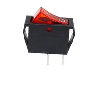 KCD3 Rocker Switch ON-OFF ON-OFF-ON 2Pin 3Pin With Lighting Power 16A 250VAC/20A 125VAC 1/5Pcs(2PIN Red,1 PCS)