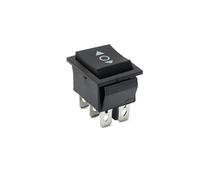 KCD4 1PCS Rocker Switch Power Switch ON-OFF-ON 3 Position 6 Electrical equipment With Light Switch 16A 250VAC/ 20A 125VA IDGTTLDF(Trigonometric sign)
