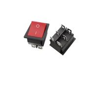 KCD4 25x31mm Rocker Switch 4/6 Pin AC 16A 250V / 20A 125V Device Power Push Button Switches ON/OFF Snap-In Boat Rocker Switch IDGTTLDF(G,10Pcs)