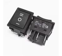 KCD4 30A 250V Rocker Switch 25x31mm ON-OFF ON-OFF-ON 6PIN With Light Power 1Pcs(6P3T black)