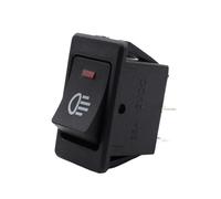 KCD4 Rocker Switch ON-OFF 2 Position 4 Pins LED push button 12v 35A automobile refitting fog lamp switch with light(50R)