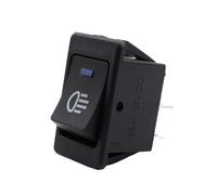 KCD4 Rocker Switch ON-OFF 2 Position 4 Pins LED push button 12v 35A automobile refitting fog lamp switch with light(70A)
