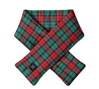 KCDING Green Shawl Heated Scarf Smart USB Electric Heating Scarf Warm Neck Winter Cold Scarf Warm Silk Square (Green, One Size)