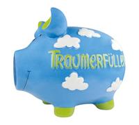 KCG Flower 4260185591502 Ceramic Piggy Bank A Fountain Pen, 30 cm x 25 cm