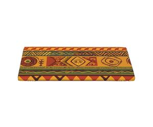 KCGSDEGV African National Patterns Printed Tablecloth 5FT Rectangular Table Cloth Waterproof Fabric Washable Table Cover for Kitchen Dining Thanksgiving Christmas
