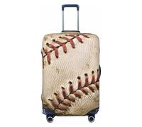 KCGSDEGV Baseball 1 Prints Elastic Luggage Cover with Invisible Zippers - Universal Suitcase Protector for Travel, Business Trips, S(18-21inch Suitcase)