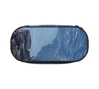 KCGSDEGV Canadian Smokey Mountain Cliff Prints Pencil Case Stationery Organizer Pen Pouch Bag Makeup Bag for Travel School Work