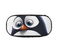 KCGSDEGV Cute Penguins Prints Pencil Case Stationery Organizer Pen Pouch Bag Makeup Bag for Travel School Work