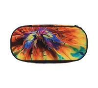 KCGSDEGV Exotic Tribe Tie Dye Style Prints Pencil Case Stationery Organizer Pen Pouch Bag Makeup Bag for Travel School Work