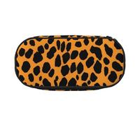 KCGSDEGV Leopard Printed Prints Pencil Case Stationery Organizer Pen Pouch Bag Makeup Bag for Travel School Work
