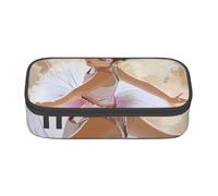 KCGSDEGV Little Ballerina Dancing Girl Printed Pencil Cases Cute Compartment Pencil Pouch Pen Bag Holder Stationery Organizer Box for School Girls Boys