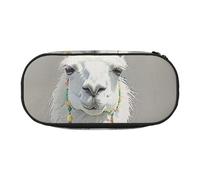 KCGSDEGV Llama Print Prints Pencil Case Stationery Organizer Pen Pouch Bag Makeup Bag for Travel School Work
