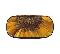 KCGSDEGV Sunflowers Prints Pencil Case Stationery Organizer Pen Pouch Bag Makeup Bag for Travel School Work