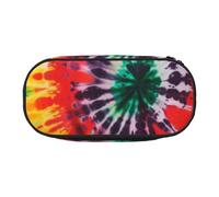 KCGSDEGV Tie Dye Hippies Prints Pencil Case Stationery Organizer Pen Pouch Bag Makeup Bag for Travel School Work