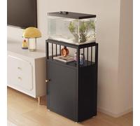 KCHENHS Fish Tank Stand, Carbon Steel Frame, Large Storage Space, Minimalist Design, Suitable for Living Rooms and Studies(45x25cm/17.7x9.8in)