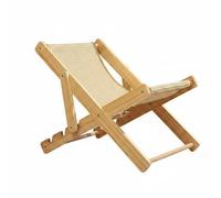 KCHFEVQ Adjustable Cat Bed Wooden Cat Chair Lounging Recliner Chair Shape Resting Suitable for Bedroom Living, Sisal