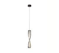 KCHSRKHXC 1, Crystal Chandelier LED Tricolor Dimmable Pendant Light Modern Home Decor Ceiling Hanging Lamp Indoor Bedroom Dining Table Living Room Suspended Light Fixture, Hanging Modern Chandelier