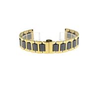 KCHSRKHXC 12 14 16 18 20 22mm Women's Men's Ceramic Watch Strap Soft Smooth Fill Multi-Design WatchBand Stainless Steel Common Bracelets