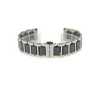 KCHSRKHXC 12 14 16 18 20 22mm Women's Men's Ceramic Watch Strap Soft Smooth Fill Multi-Design WatchBand Stainless Steel Common Bracelets