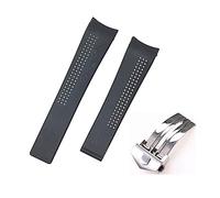 KCHSRKHXC 20mm 22mm Rubber Silicone Sport Edition Watchband Compatible With Series Men Band Watch Strap Breathable Wrist Bracelet Belt F1