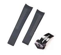 KCHSRKHXC 20mm 22mm Rubber Silicone Sport Edition Watchband Compatible With Series Men Band Watch Strap Breathable Wrist Bracelet Belt F1
