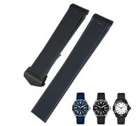 KCHSRKHXC 20mm 22mm Rubber Silicone Watch Strap Fit for F1 AQUARACER 300 WAY201A WAY211C Watchbands Accessories