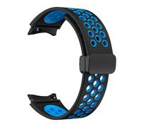 KCHSRKHXC 20mm Silicone Strap for Galaxy Watch 6 Classic 43 47mm 5Pro 45mm Breathe No Gaps Buckle Watch 7 6 5 4 40mm 44mm Watchbands