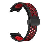 KCHSRKHXC 20mm Silicone Strap for Galaxy Watch 6 Classic 43 47mm 5Pro 45mm Breathe No Gaps Buckle Watch 7 6 5 4 40mm 44mm Watchbands