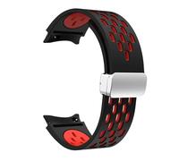 KCHSRKHXC 20mm Silicone Strap for Galaxy Watch 7 6 5 4 40mm 44mm 5Pro 45mm Buckle No Gaps Band 6 Classic 43mm 47mm 42 Bracelet watchbands