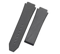 KCHSRKHXC 25mm*19mm Quality Watch Band Rubber Leather Strap Compatible With WatchBand 22mm Folding Buckle Accessories