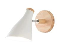 KCHSRKHXC Bedside Wall Lights, Nordic Living Room Lighting, E26 Screw Reading Lamp, Minimalist Creative Bedroom Mounted Light Fixtures, for Stairs Balcony Study