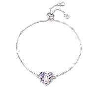 KCHSRKHXC blank angel wing multicolor cubic zirconia adjustable zirconia zipper chain women jewelry