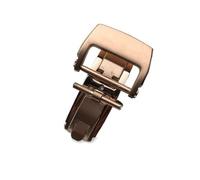 KCHSRKHXC Brand Stainless Steel Buckle Size 18mm 20mm Watchband Watch Band Strap Clasp for Richard Watch Mille Band Bracelet Logo on Tools (Color : Rose Gold Buckle, Size : 20mm)