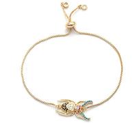 KCHSRKHXC charm unique fashion multi-pave cubic zirconia adjustable chain, men and women jewelry