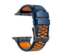 KCHSRKHXC FKM Rubber Watch Band For Band Ultra 49MM Replacement Watch Accessories Wristband 9 8 7 6 5 4 SE Series 45mm 44mm 42mm Straps