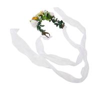 KCHSRKHXC Flower Cat Collar Headband Cute Decorative Wreath for Cats Dogs Multi Occasion Use Safe Comfortable Pet Accessory for Birthdays Weddings Photos