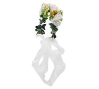 KCHSRKHXC Flower Dog Collar Cat Headband Lovely Floral Design Pet Accessory for Photo Shoots Lightweight Comfortable Reusable Wreath Headwear for Cats and Dogs for Birthdays and Special