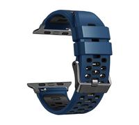 KCHSRKHXC Fluorine Rubber Band For Series 9 8 7 6 5 4 SE 45mm 44mm 42mm Ultra 1 2 49MM Replacement Watch Accessories Wristband Straps