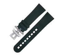 KCHSRKHXC For 5000 5015 Watch Belt Bracelets Replacement 23.0Mm Fluorous Rubber Soft WatchBands strap