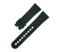 KCHSRKHXC For 5000 5015 Watch Belt Bracelets Replacement 23.0Mm Fluorous Rubber Soft WatchBands strap