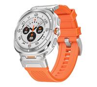 KCHSRKHXC For Galaxy Watch Ultra 47mm Soft Silicone Strap,47MM Sports Bracelet Correa watchbands