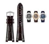 KCHSRKHXC For Genuine Leather Watch Belt 5711 5712g Strap Special Interface 25mm*13mm Men Watchbands