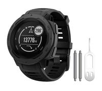 KCHSRKHXC For Instinct Band, Soft Silicone Replacement Watch Strap Compatible With Instinct 2/ Solar/Tactical WatchBand