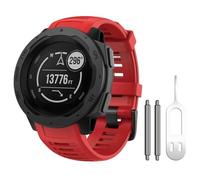 KCHSRKHXC For Instinct Band, Soft Silicone Replacement Watch Strap Compatible With Instinct 2/ Solar/Tactical WatchBand