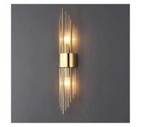 KCHSRKHXC Glass Living Room Bedroom Wall Lamp Loft Stairs Hotel Aisle Indoor Home Art Decoration Wall Light Modern d Wall Sconce